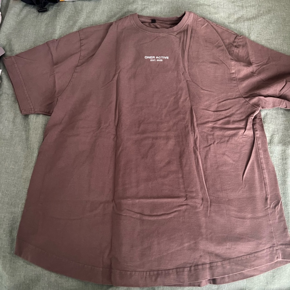 Oner Active Short Sleeve Tee in Deep Taupe